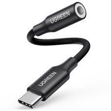 UGREEN AV161 USB-C audio adapteris į 3.5mm jack - Juodas