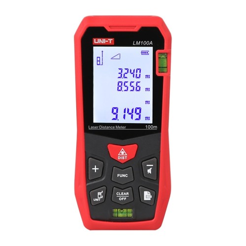 Uni-T LM100A lazerinis atstumo matuoklis Uni-T LM100A lazerinis atstumo matuoklis