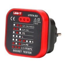 UNI-T UT07A-EU power outlet tester