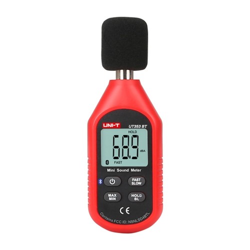 Uni-T UT353BT mini garso lygio matuoklis Uni-T UT353BT mini garso lygio matuoklis