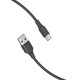 USB 2.0 A į USB-C 3A laidas 0.25 m Ventiliacija CTHBC juoda