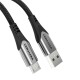 USB 2.0 A to Micro-B 3A cable 3m Vention COAHI gray
