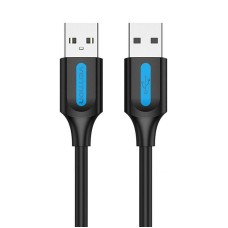 Vention USB 2.0 kabelis 0.25m PVC - Juodas