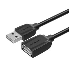 Vention USB - USB 2.0 prailginimo kabelis VAS-A44-B100 1m - Juodas