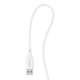 USB-A į USB-C laidas Ricomm RLS007ACW 2.1m