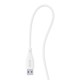USB-A su žaibo kabeliu Ricomm RLS004ALW 1.2 m