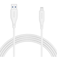 USB-A su žaibo kabeliu Ricomm RLS007ALW 2.1 m