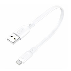 USB-A – USB-C laidas Foneng X107 3A, 0.25 m (baltas)