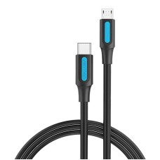 Vention USB-C 2.0 - Micro-B 2A cable 1m - Black