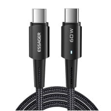 USB-C to USB-C Cable 60W Essager 2m (black)