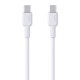 USB-C to USB-C Cable Aukey CB-NCC2, 60W, 1.8m (white)