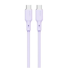 USB-C į USB-C laidas Aukey CB-SCC101, 100W, 1m (levanda)