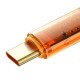 USB-C ir USB-C laidas Mcdodo CA-2113 100W 1.8m (oranžinė)