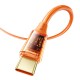 USB-C ir USB-C laidas Mcdodo CA-2113 100W 1.8m (oranžinė)