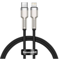 Baseus Cafule USB-C - Lightning laidas PD 20W 0.25m - Juodas