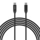 USB-C kabelis su USB-C Choetech XCC-1036 240W 2m (juodas)
