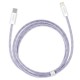 USB-C laidas, skirtas Lightning Baseus Dynamic 2 Series, 20W, 1m (violetinė)
