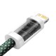 USB-C laidas, skirtas Lightning Baseus Dynamic 2 Series, 20W, 2m (žalias)