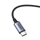 UGREEN CM450 USB-C - AUX 3.5mm cable 1m black