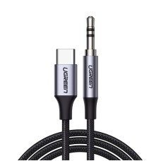 UGREEN CM450 USB-C - AUX 3.5mm cable 1m black