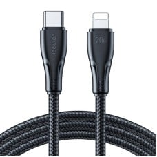 USB-C Lightning 20 W 2 m Joyroom S-CL020A11 kabelis (czarny)