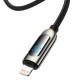 Baseus USB-C-Lightning Display cable PD 20 W 2m - Black