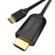 USB-C prie HDMI, ventiliacija CGUBG, 1.5 m (juoda)