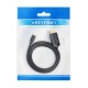 USB-C prie HDMI, ventiliacija CGUBG, 1.5 m (juoda)