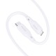 USB-C prie žaibo kabelio Ricomm RLS007CLW 2.1 m
