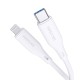 USB-C prie žaibo kabelio Ricomm RLS007CLW 2.1 m
