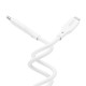 USB-C prie žaibo kabelio Ricomm RLS007CLW 2.1 m