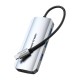 USB-C prijungimo stotis prie HDMI, VGA, 3x USB 3.0, PD 0.15 m ventiliacija TOIHB (pilka)