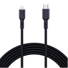 USB-C to Lightning Cable Aukey CB-SCL1, 27W, 1m (black)