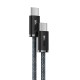 Baseus Dynamic Series USB-C – USB-C kabelis 100W 1m pilkas