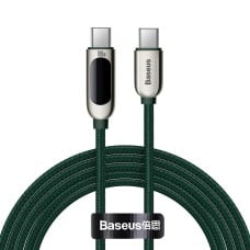 Baseus Display USB-C - USB-C cable 100W 2m - Green