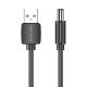 USB į DC 5.5 mm maitinimo kabelis 0.5 m ventiliacijos CEYBD (juodas)