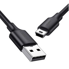 UGREEN Kabelis USB į mini USB 1m - Juodas