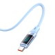 USB į USB-C laidas, Mcdodo CA-1922, 6A, 1.2 m (mėlyna)