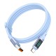 USB į USB-C laidas, Mcdodo CA-1922, 6A, 1.2 m (mėlyna)