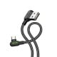 USB į USB-C laidas Mcdodo CA-5280 LED, 0.5 m (juodas)