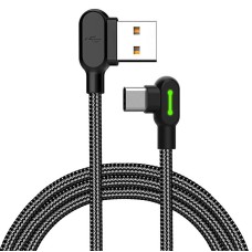 USB to USB-C cable Mcdodo CA-5280 LED, 3m (black)