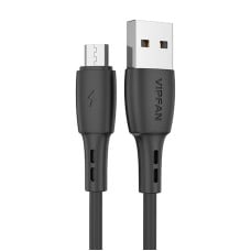 Vipfan USB and micro USB cable Racing X05 3A 1m - Black