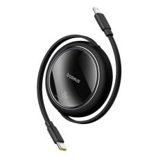 USB Cable Baseus Free2Pull USB-C to iP 20W 1m (black)