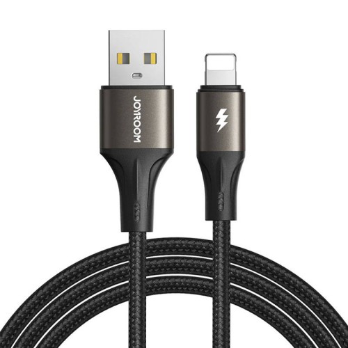 Cable USB to Lightning Joyroom SA25-AL3 / 3A / 1.2m (black) Cable USB to Lightning Joyroom SA25-AL3 / 3A / 1.2m (black)