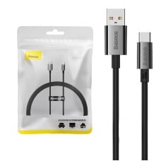 USB laidas per USB-C Baseus Superior 100W 1m (juodas)
