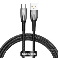 USB cable for USB-C Baseus Glimmer Series, 100W, 1m (Black)