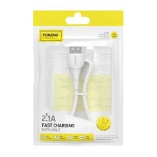 USB to Lightning Cable Foneng X77, 2.1A, 1m (white)