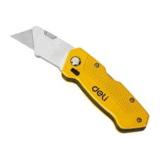 Utility knife Deli Tools EDL006Z - yellow