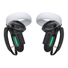 Valdiklio rankena su baterijos durelėmis Kiwi Design Q1 PRO-2.2, skirta Meta Quest 2 Black
