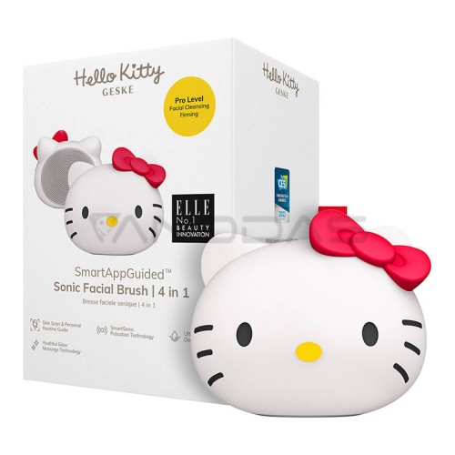 Facial Cleaning Sonic Brush 4in1 Geske With APP (Hello Kitty starlight)  Facial Cleaning Sonic Brush 4in1 Geske With APP (Hello Kitty starlight)